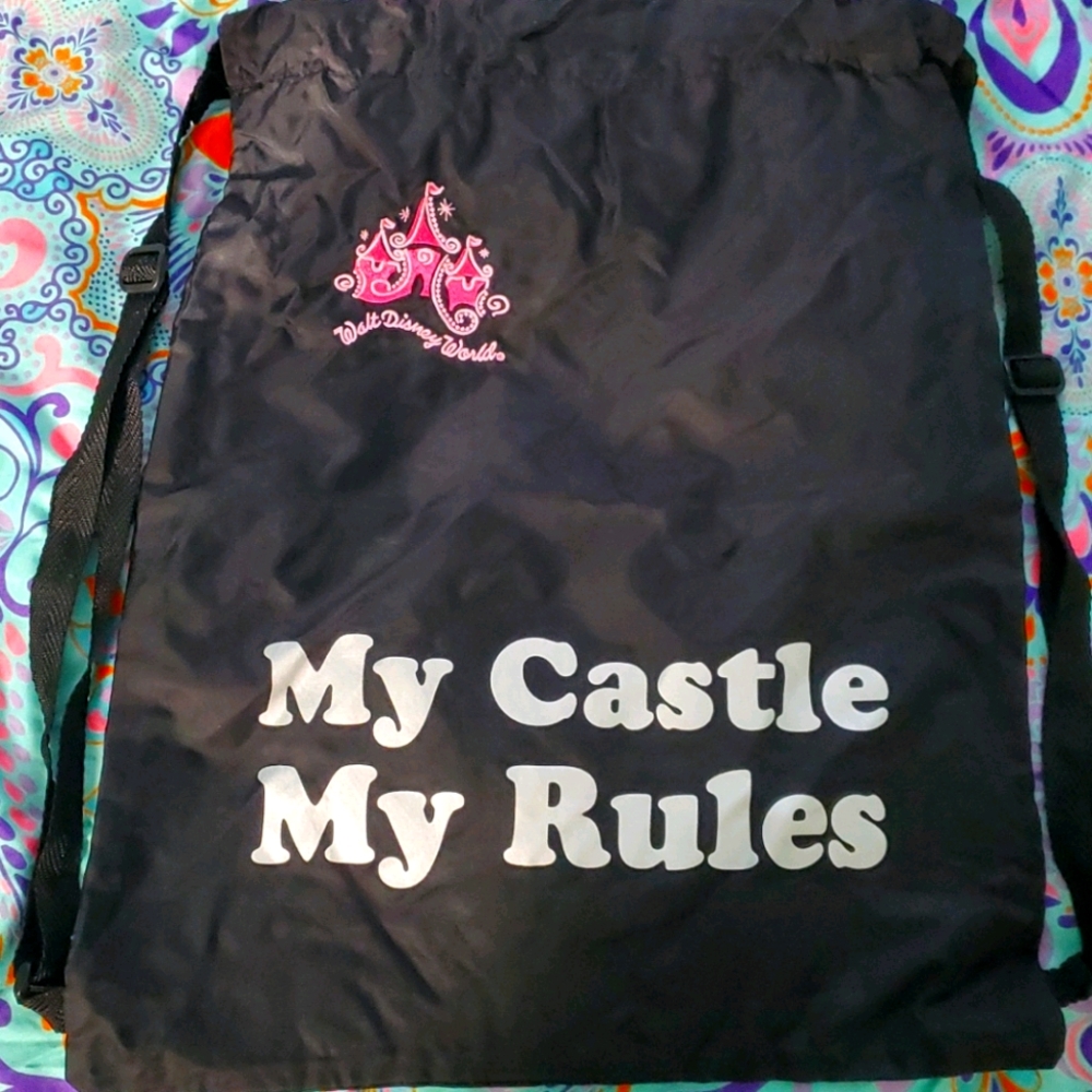 Drawstring Disney Bag